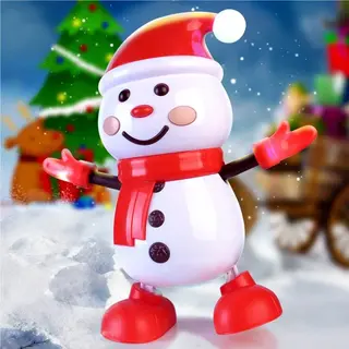 Танцующий снеговик, электрический, новогодняя игрушка