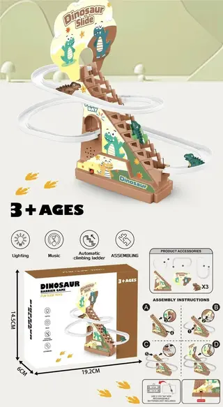 Wholesale Dinosaur Toy Climbing Staircase Track