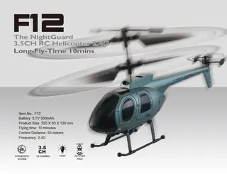 Remote Control Airplane, Toy White 22cm