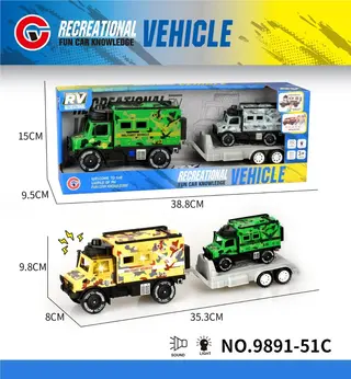 Wholesale Military Vehicle, Diecast Car Blue 35.5cm, Inertia