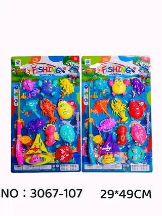 Board Games, Magnetic Fishing with Rod, Single Pole