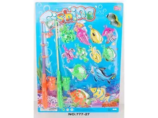 Игра "Рыбалка" с крючками, 48 шт/кор