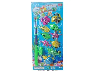 Игра "Рыбалка" с крючками, 96 шт/кор