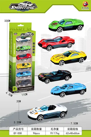 Металлические машинки 1:64, гоночные, инерционные