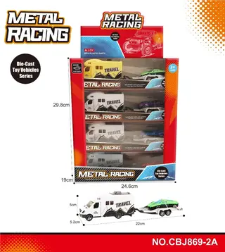 Wholesale Metal Toy Cars, Sports, Red, 22 cm