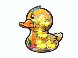 Игра "Рыбалка": удочка и 4 утенка