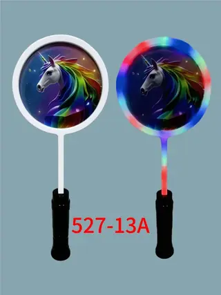 Светящийся жезл Единорог, 18 LED