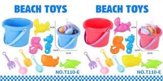 Wholesale Toy Beach Set, Sand, 15 cm, 3-6, 108 pcs