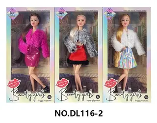 Кукла в стиле Barbie с длинными волосами, набор 11.5 дюймов