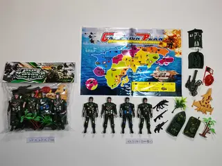 Военные солдатики, набор спецназа, 13 см