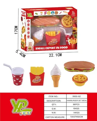 Игровой набор Hot Dog Fort Fries: хот-дог, картофель фри