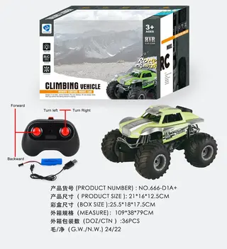 Rc Car White 23cm, 24 pcs