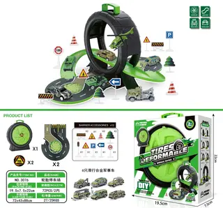 Metal Toy Cars, diecast Grey, Green