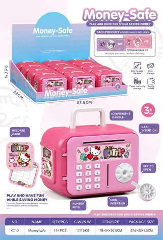 Мини-копилка в стиле Hello Kitty