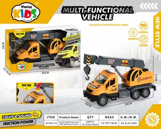 Digger Toys, engineering hoist (with light and sound)
