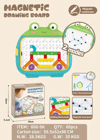 Wholesale Magnetic Tiles, White Box 89x43.5 cm