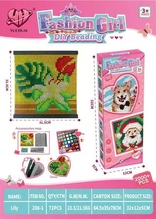 Magnetic Tiles, Pink, Educational, 3-6, 72 pcs