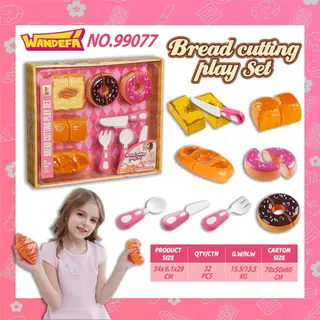 Игровой набор "Хлеб и посуда": режем и играем