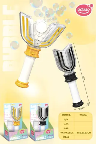 Wholesale Bubble Blower, White, Plastic, Electric, 36 cm