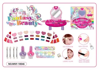 Pretend Play Beauty Salon Pink Box 84x45 cm