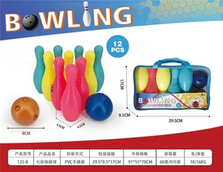 Bowling, Ages 3-6, 11.5 Inch (29.5 cm)