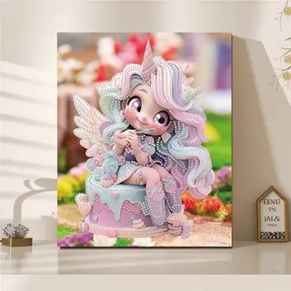 Diamond Painting Acrylic 30cm, 180 pcs
