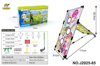 Wholesale 4-in-1 Pony Shooting Golf Multi Sport Set