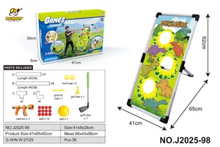 Игровой набор 4в1: динозавры, гольф, спорт