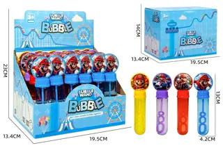 Мыльные пузыри Super Mario, 35мл, 4 цвета