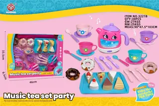 Игровой чайный сервиз "Свет и Музыка" (29 предметов)