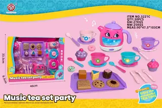 Игровой чайный сервиз "Свет и Музыка" (2 предмета)
