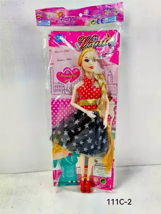 Princess Doll with 9 Joints, 11 Inch (27.9 cm), 480 per Carton, 480 pcs