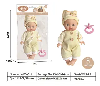 Wholesale Doll Toys, 8inch, 144 pcs