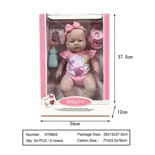 Baby Doll, Pink, 35 cm, 3-6, 24 pcs