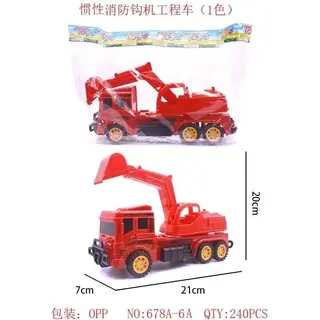 Инерционная пожарная машина с крюком