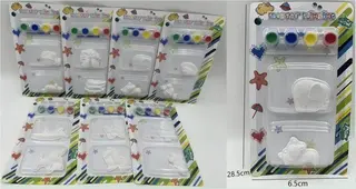 Набор для росписи гипсовых фигурок, 2 шт.