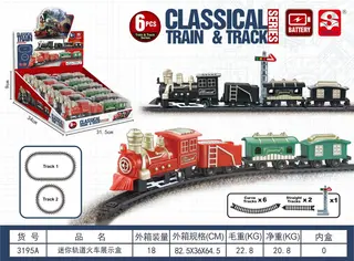 Mini Trains, Display, Classic Rail Train