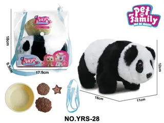 Stuffed Animals, Black, Electric, 18 cm, 96 pcs