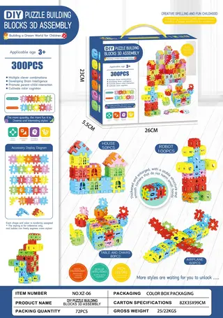 Wholesale Building Blocks, Plastic Box 82x35 cm