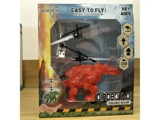 Интерактивный летающий динозавр Dinosaur Green