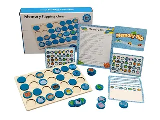 Деревянная игра Мемори "Животные"
