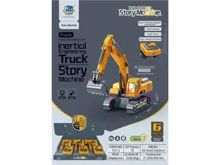Wholesale Story Machine Engineering Vehicle Inertia Series 6