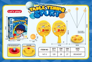 Table Tennis Set White 95cm