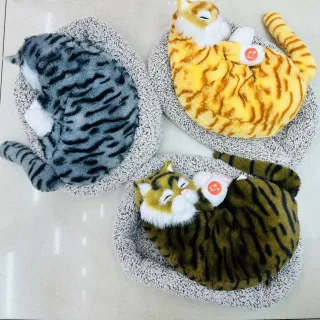 Дышащий котик для сна, детская игрушка