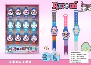 Электронные часы Kuromi (12 шт. в дисплей-боксе)