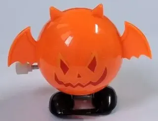 Игрушка заводная "Оранжевый Летучий Демон" на цепочке