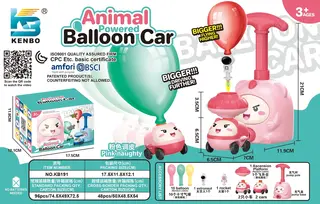 Летающий астронавт на воздушном шаре Pink Power (High Edition)