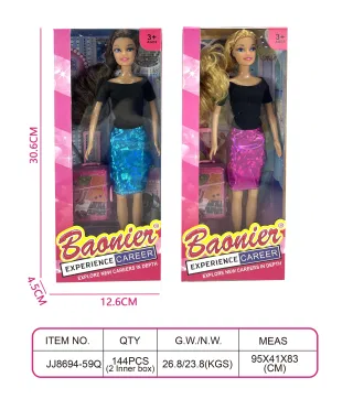 Кукла в стиле Barbie 29 см в коробке
