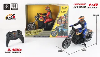 RC Motorcycle, Car, 29 cm, 12 pcs