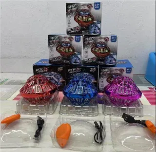 Летающий светящийся шар НЛО с USB зарядкой
